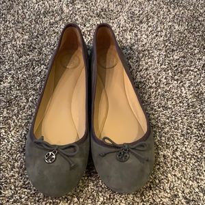 Suede Tory Burch Chelsea Ballet shoes